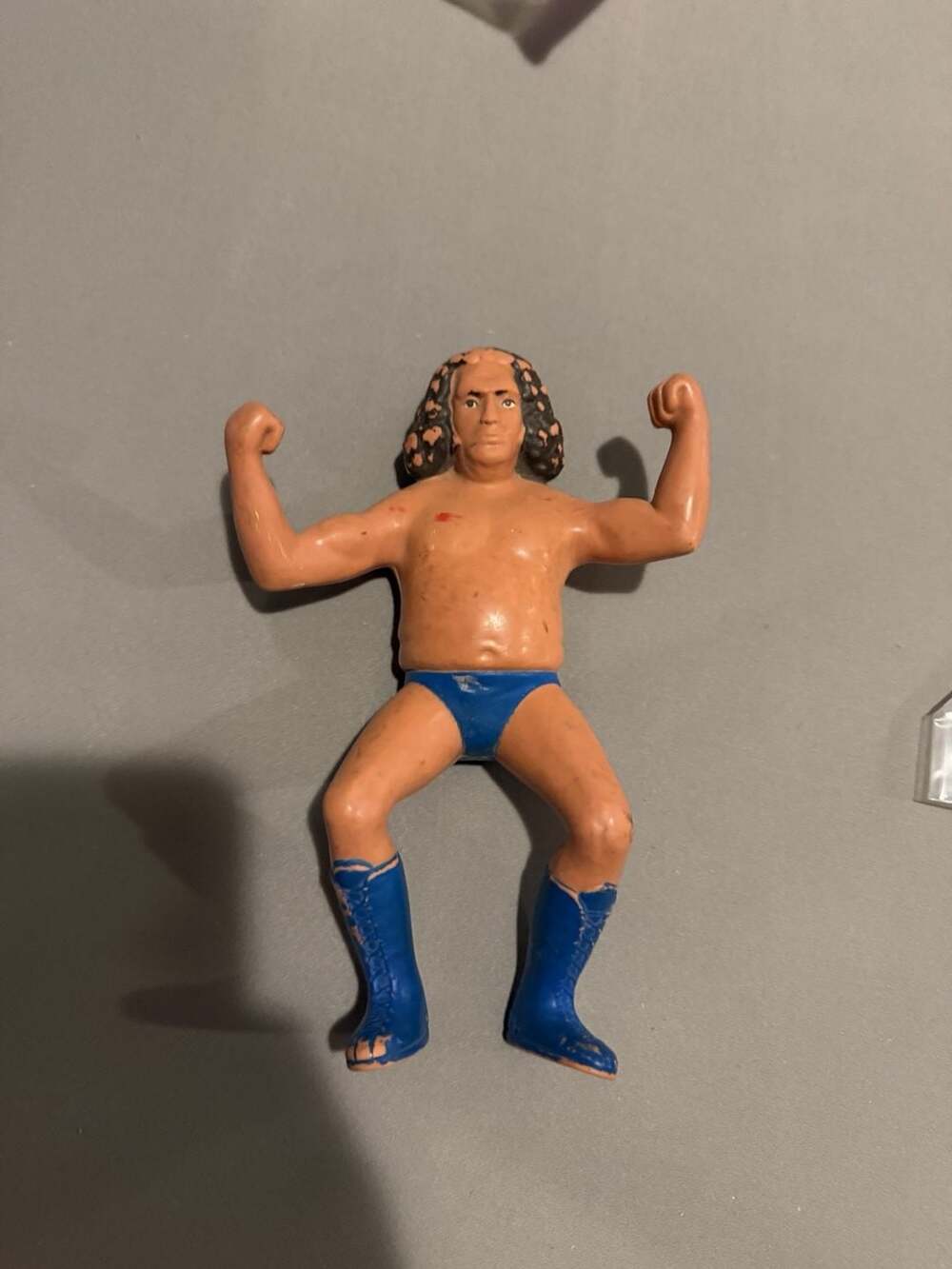 WWF LJN Andre The Giant Long Hair Solid!Vintage Titan Sports